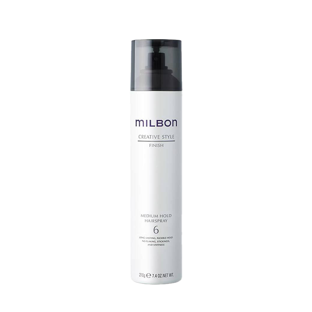 MILBON CREATIVE STYLE MEDIUM HOLD HAIRSPRAY 6